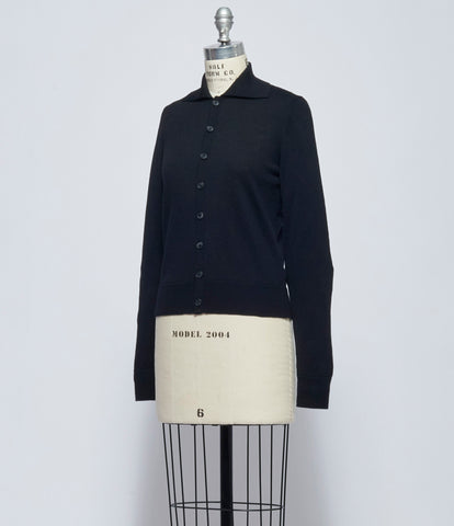 MM6 Maison Margiela Womens Elbow Patch Cardigan