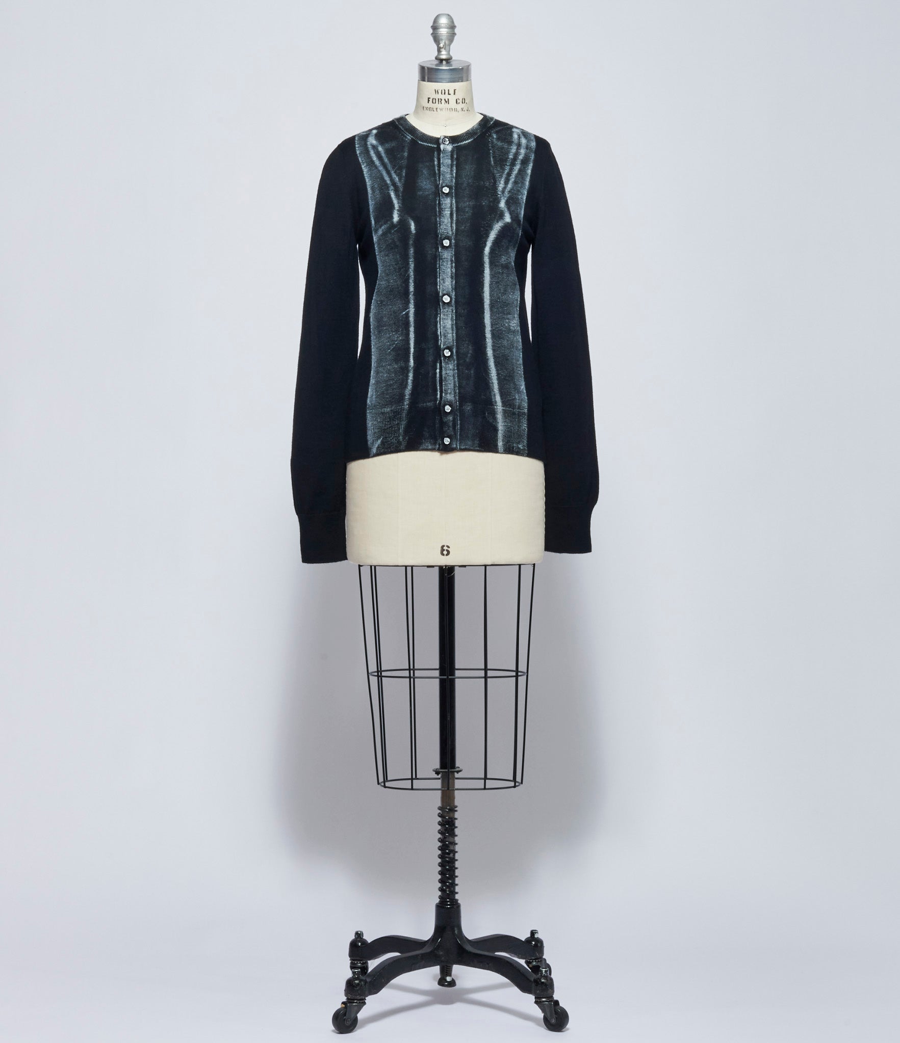 MM6 Maison Margiela Womens Printed Cardigan