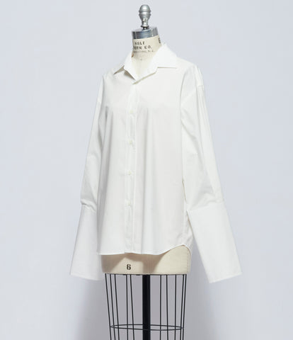 MM6 Maison Margiela Womens Extra Large Cuffs Long Sleeved Shirt