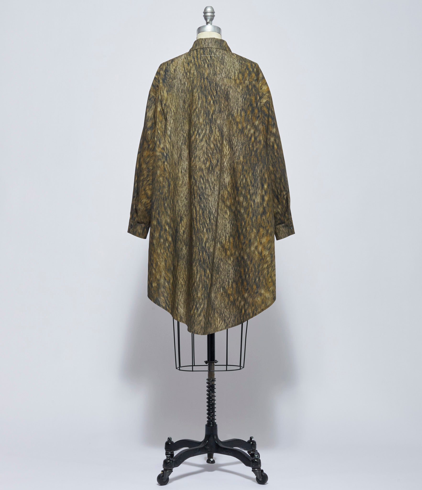 MM6 Maison Margiela Womens Fur Print Dress