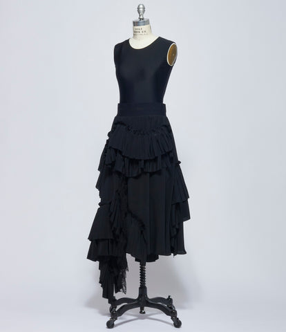 Alainpaul Womens Ruffles Skirt