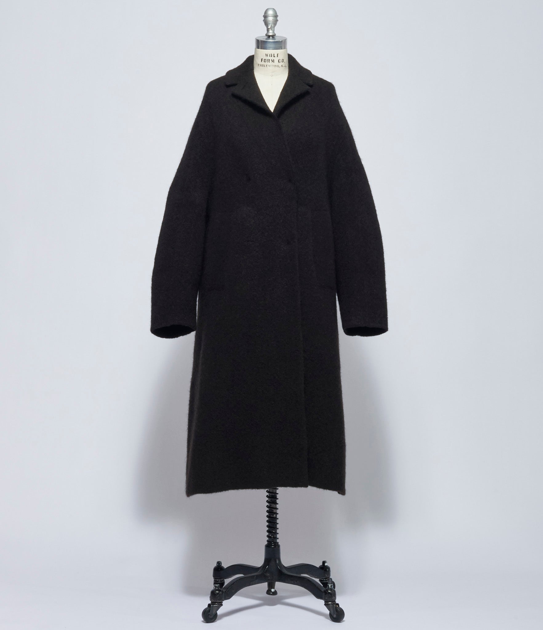 Boboutic Womens Moro Bob's Coat Classic Double Breast Coat
