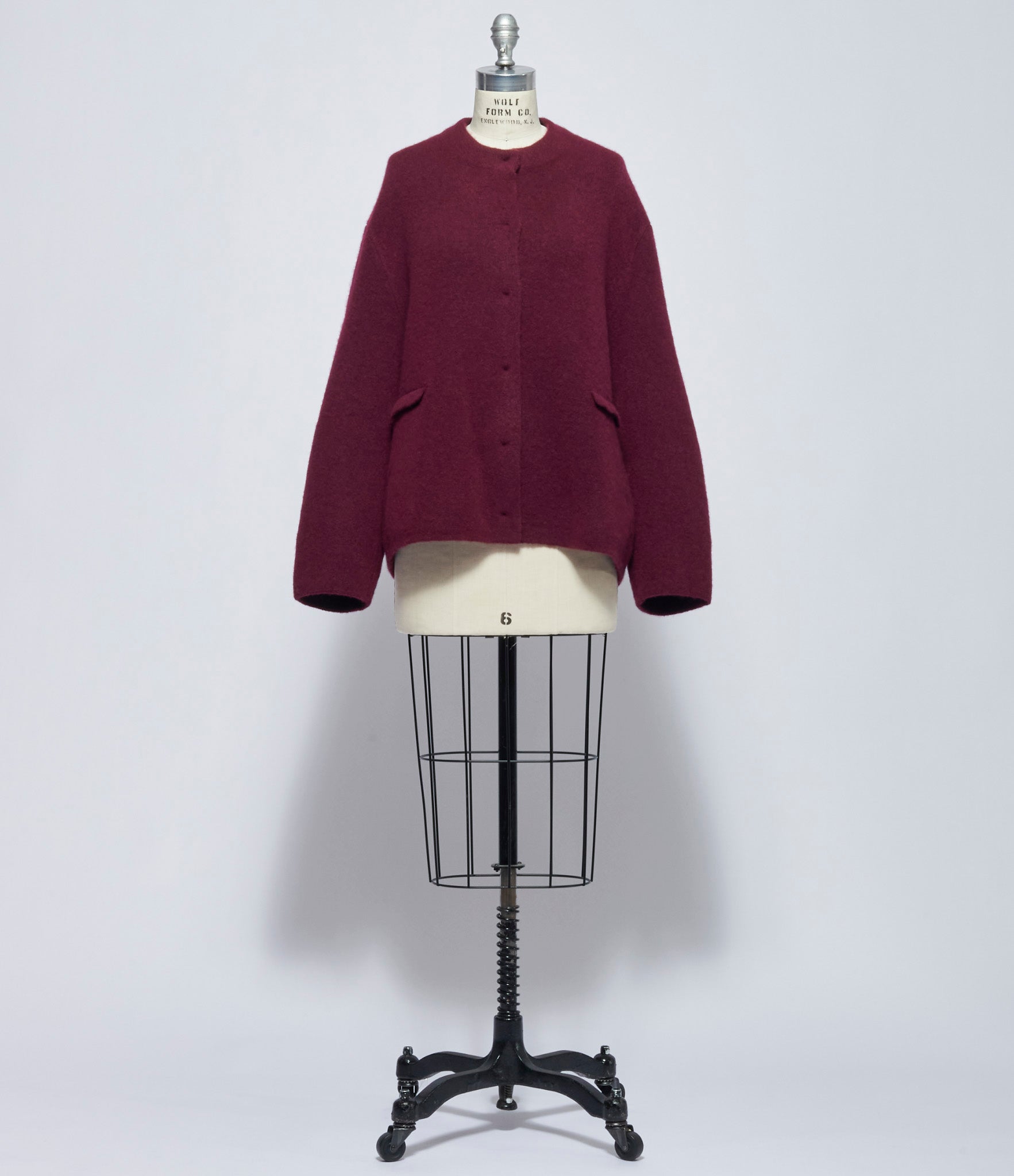 Boboutic Womens YES SIR Round Neck Jacket