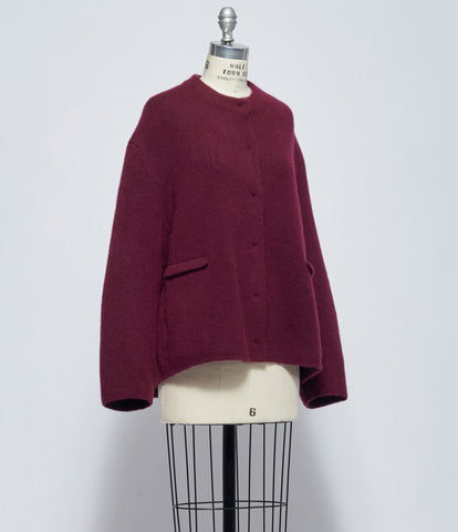 Boboutic Womens YES SIR Round Neck Jacket