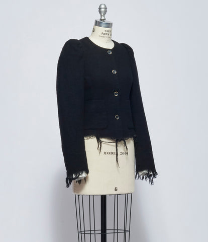 Uma Wang Womens Black Kuppy Jacket