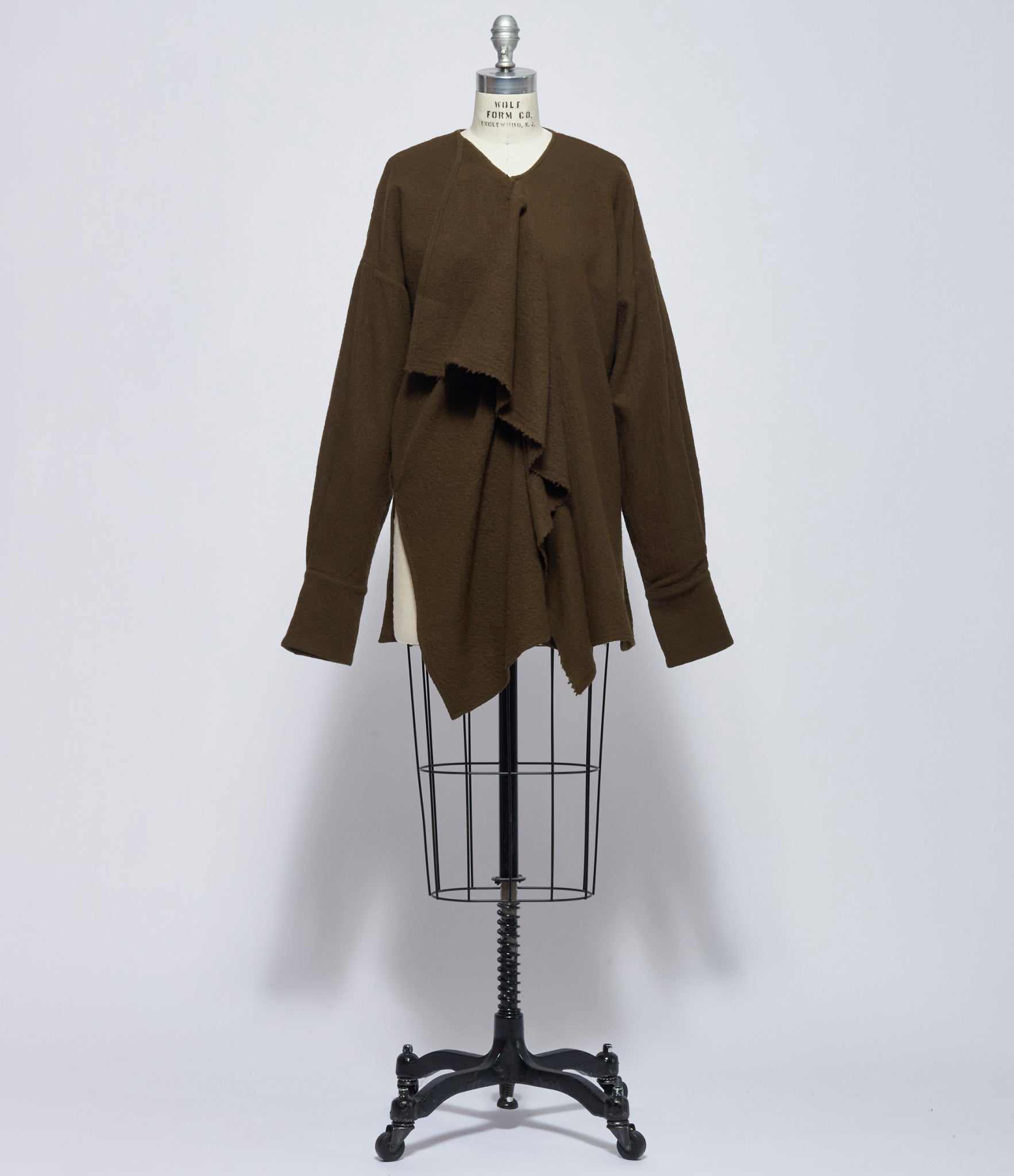 Uma Wang Womens Brown Tumble Top
