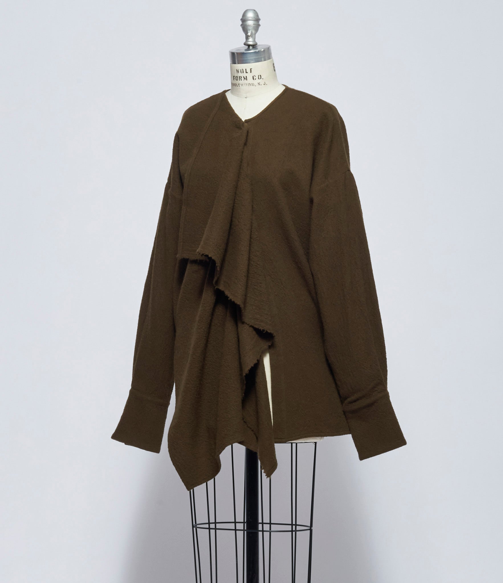 Uma Wang Womens Brown Tumble Top