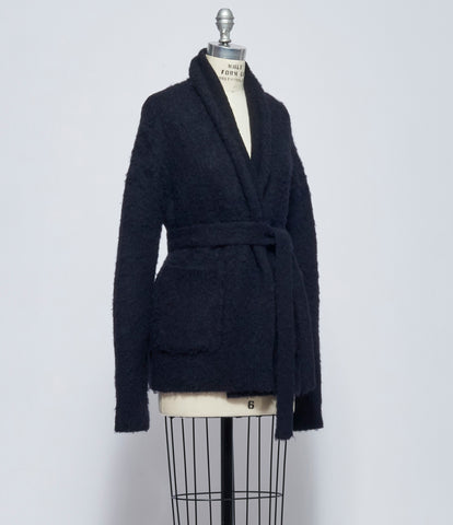 Uma Wang Womens Black Over Cardigan