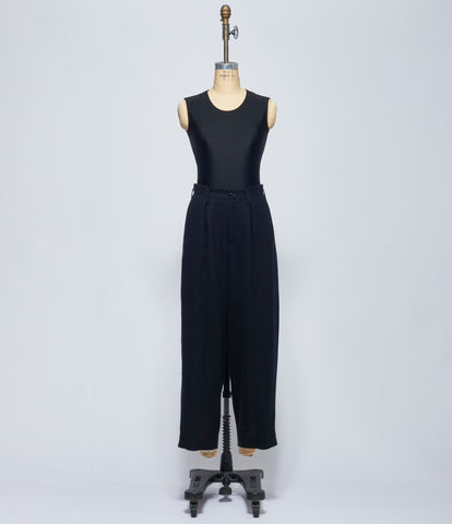 Y's Womens U-1 Tuck Wide Pants