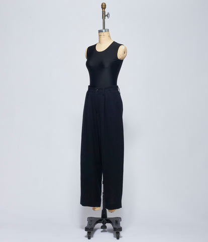 Y's Womens U-1 Tuck Wide Pants