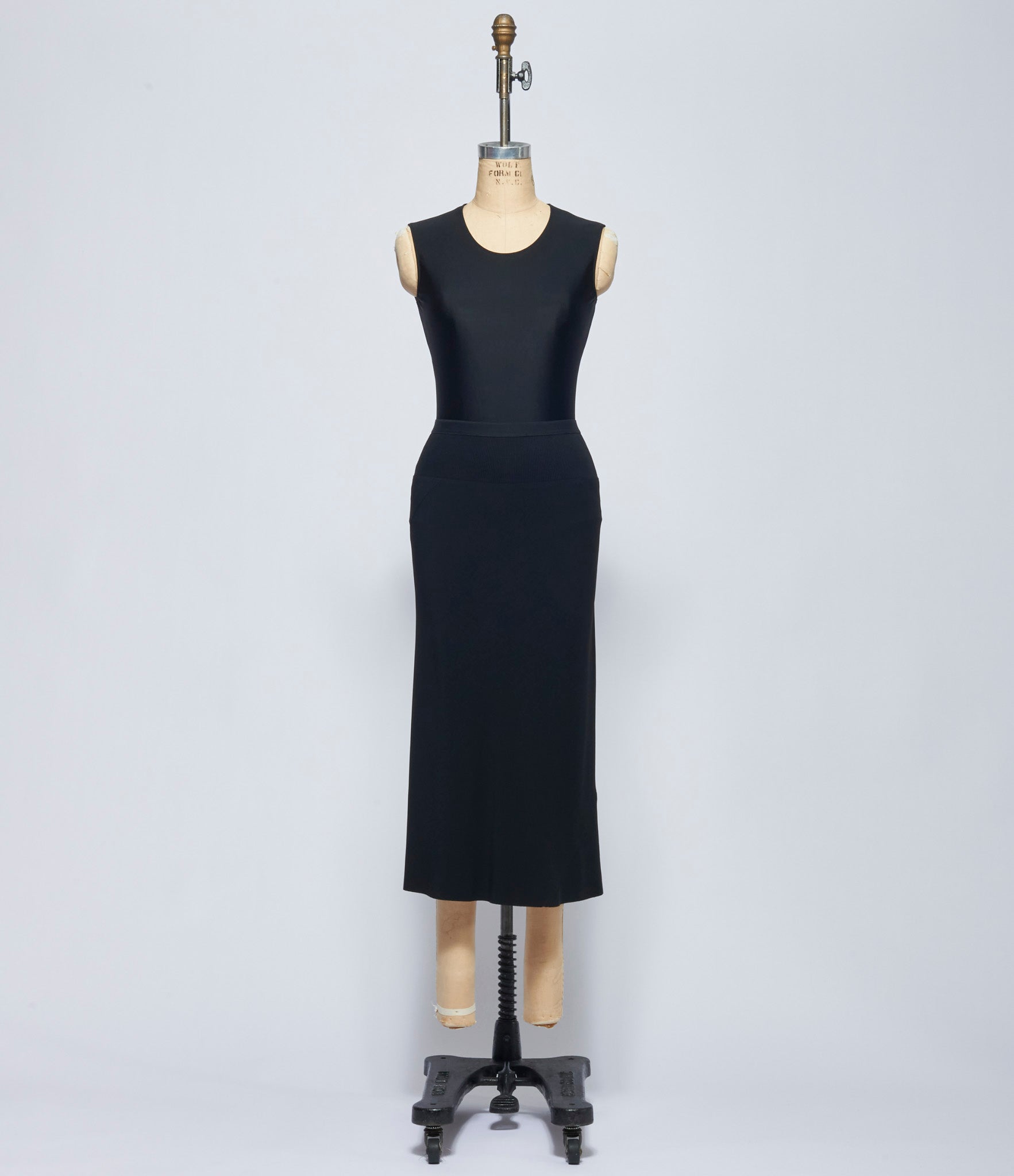 Rick Owens Womens Gonna Knee Bias Skirt