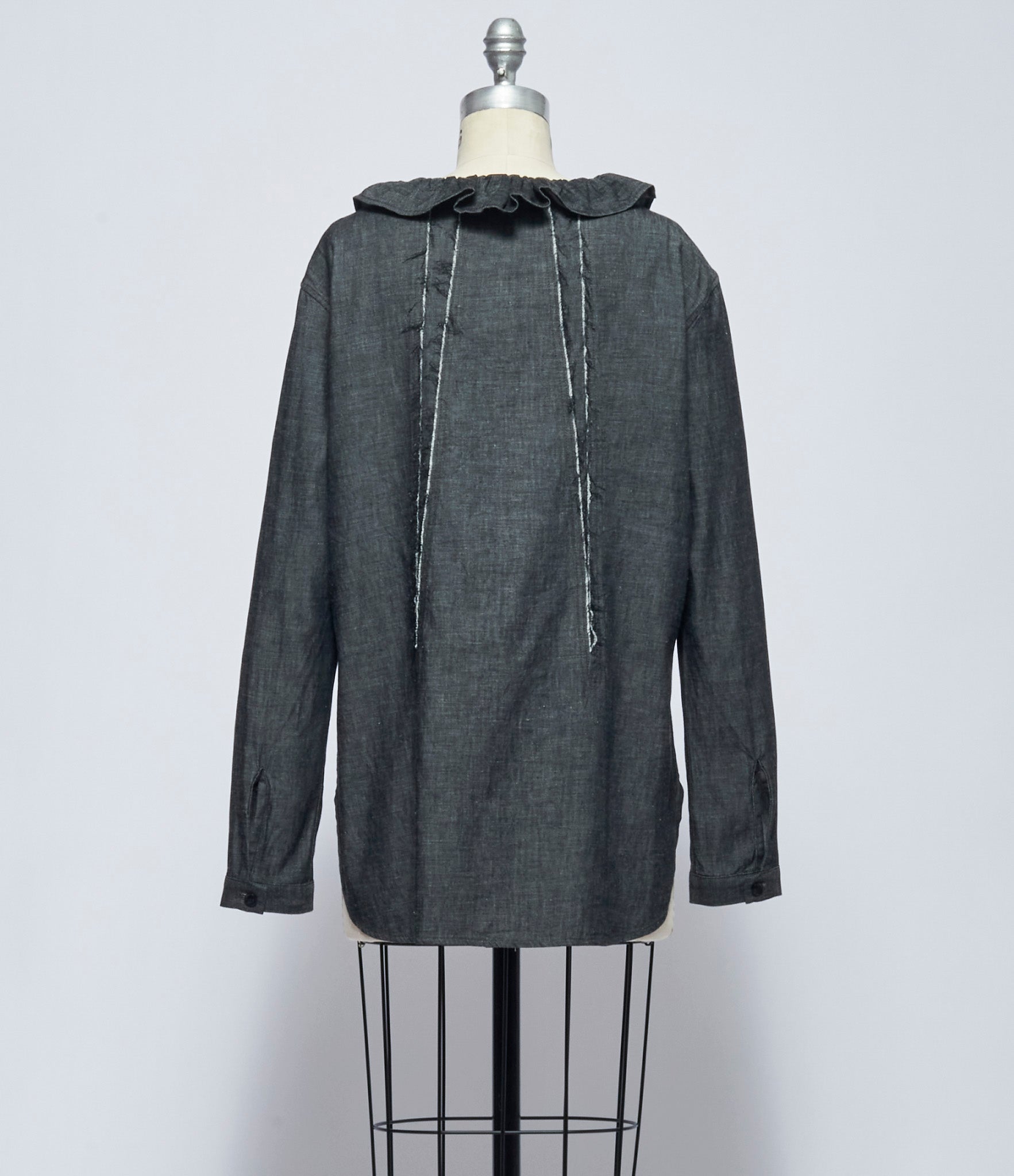 Y's Womens U-Gather Collar Shirt