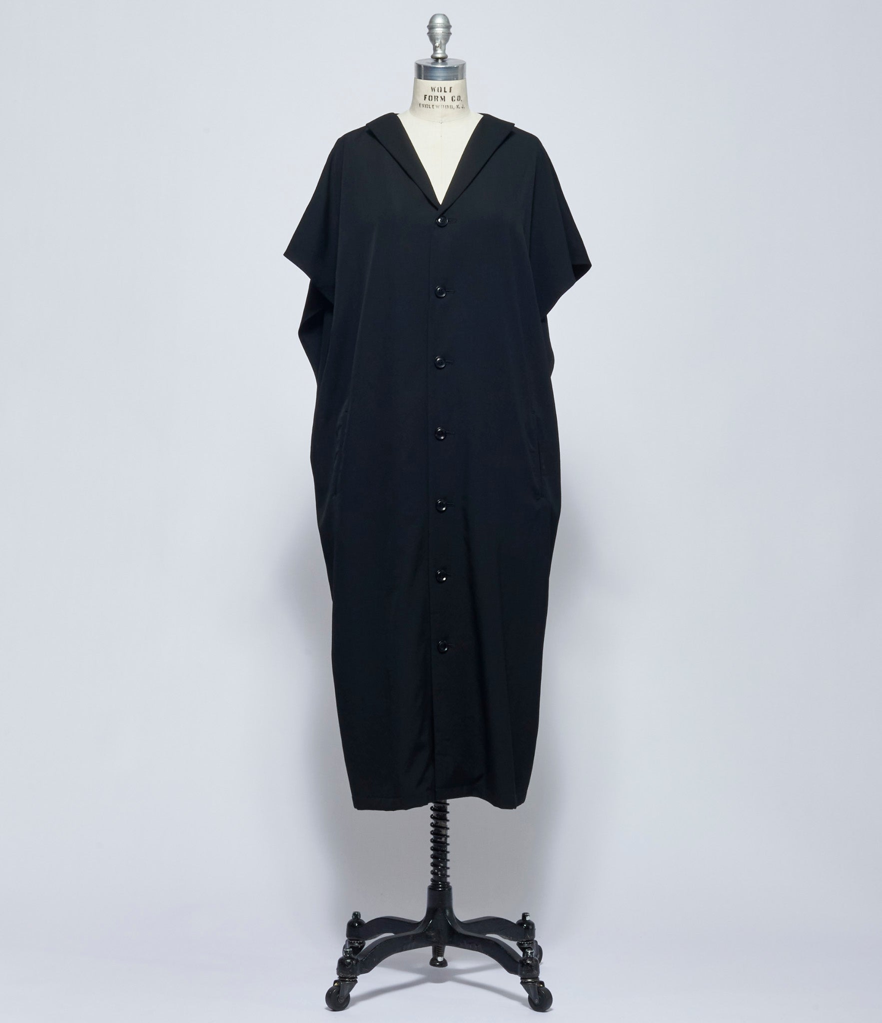 Y's Womens Y-Flare Sleeve Front Open Dress