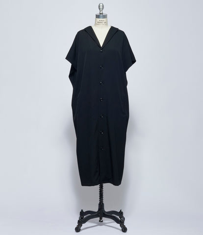 Y's Womens Y-Flare Sleeve Front Open Dress