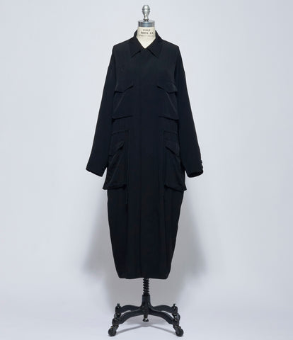 Y's Womens KO-4 Pocket Long Dress