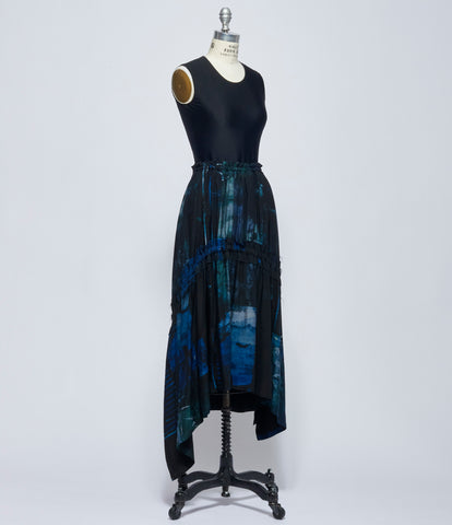 Y's Womens KA Shirring Skirt