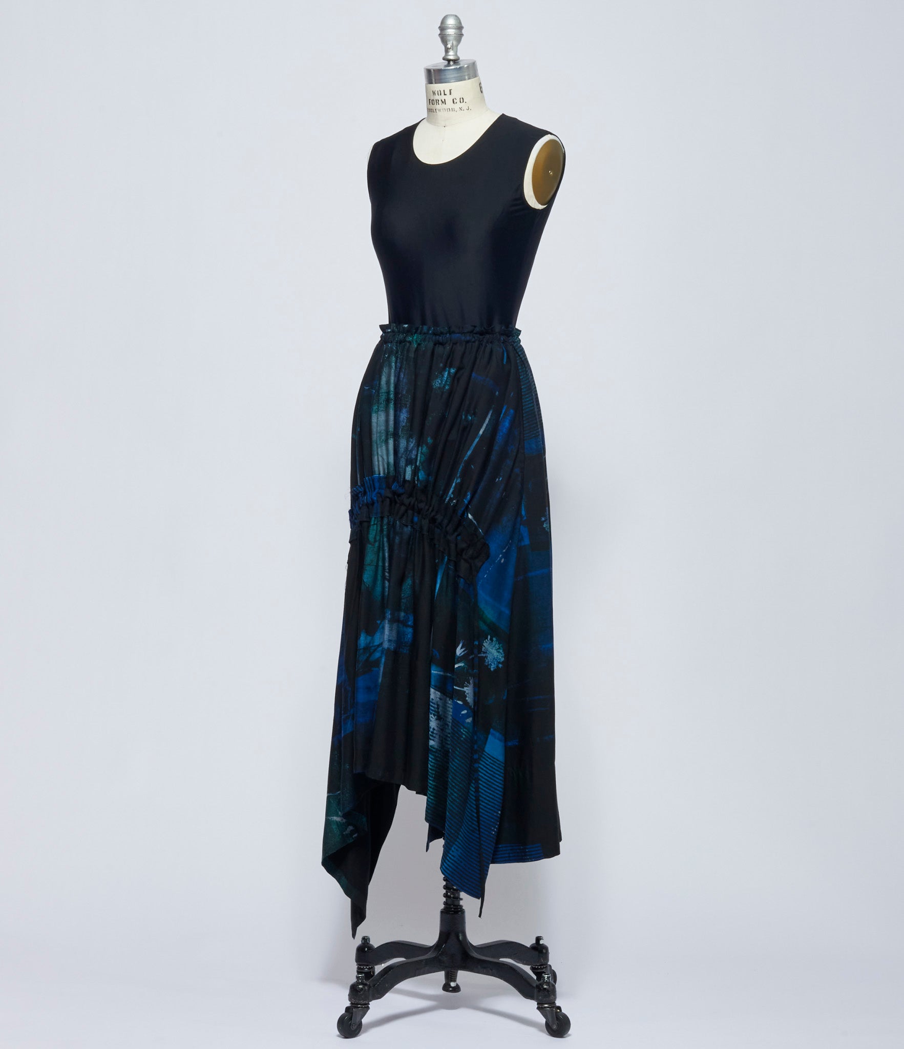 Y's Womens KA Shirring Skirt