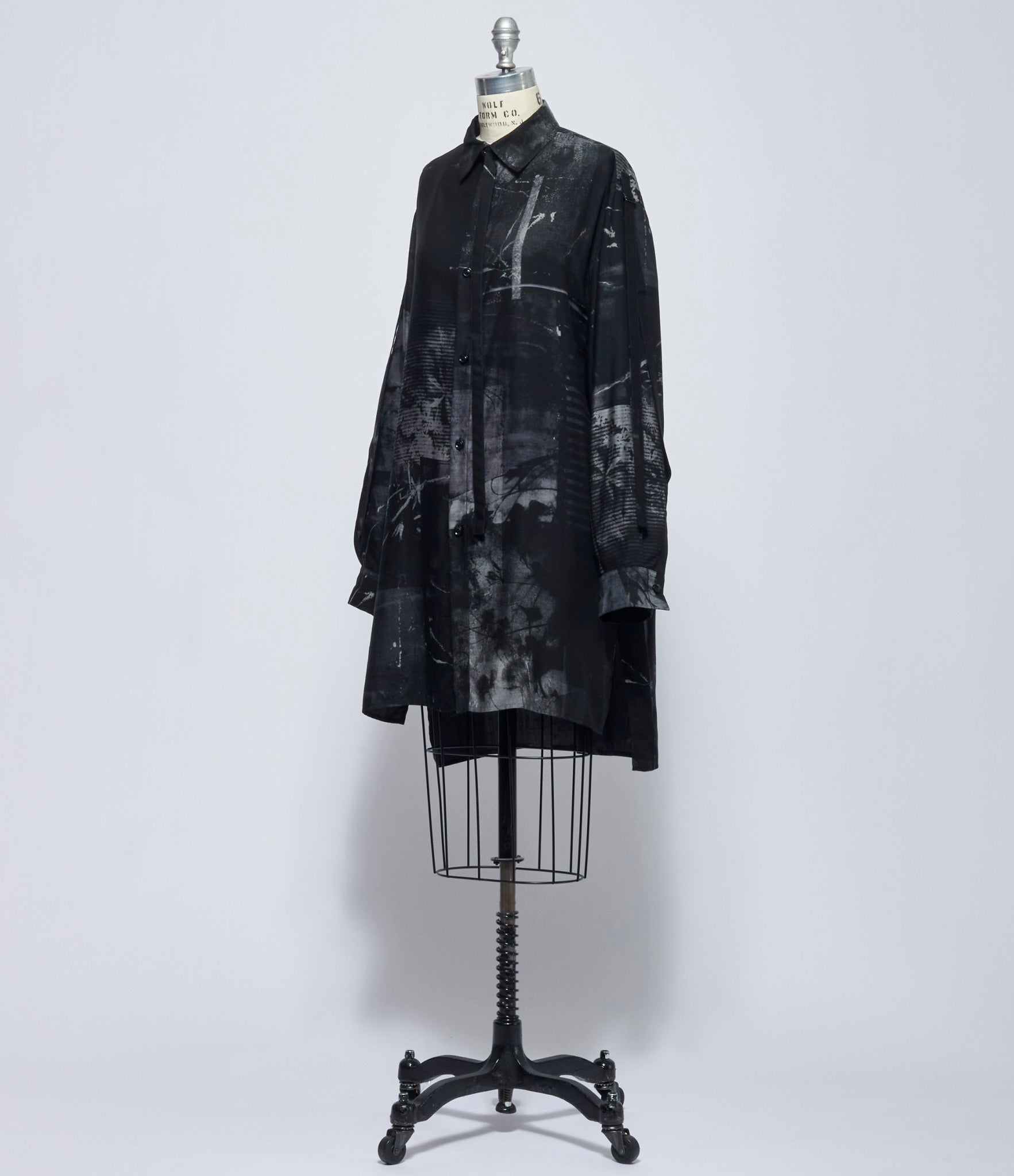 Y's Womens I-Collar Sleeve Tab