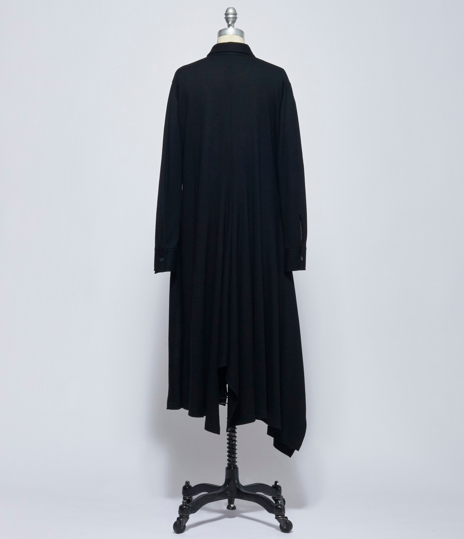 Yohji Yamamoto Womens Draped Shirt Dress