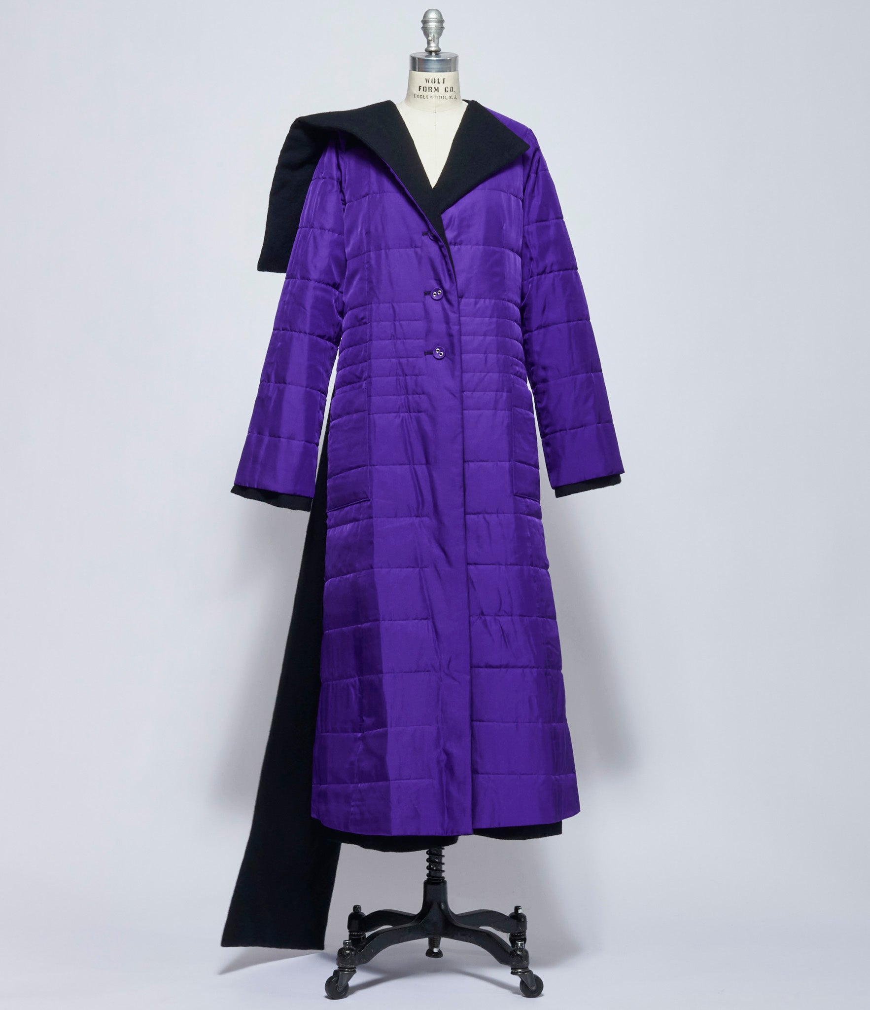 Yohji Yamamoto Womens Reversible Stole D Coat