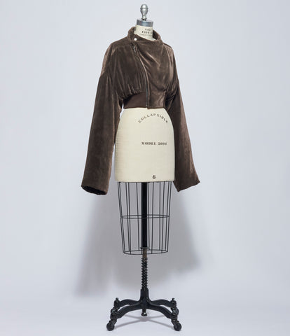 Rick Owens Womens Bomber Imbottito Hollywood Cropped Flight