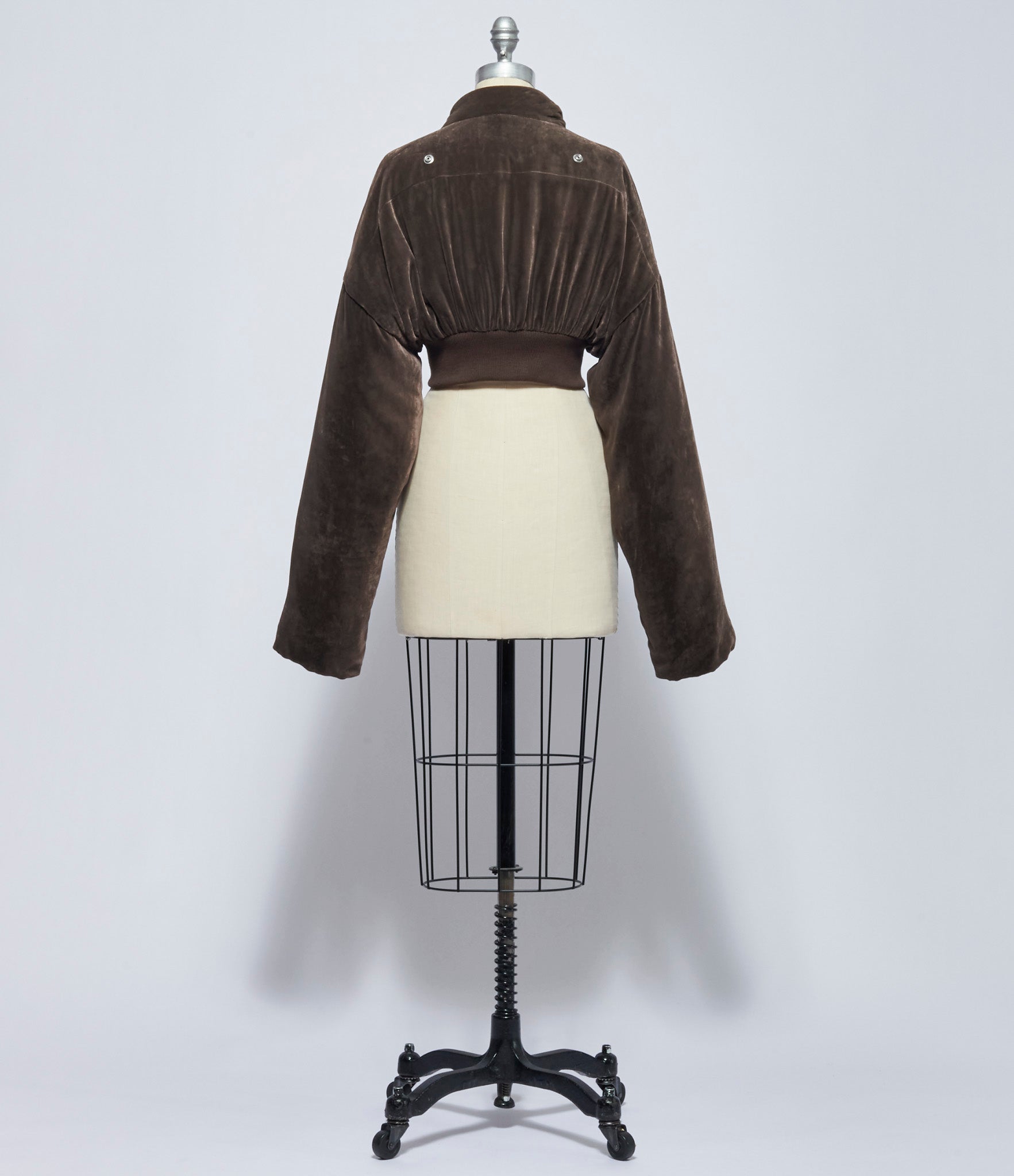 Rick Owens Womens Bomber Imbottito Hollywood Cropped Flight