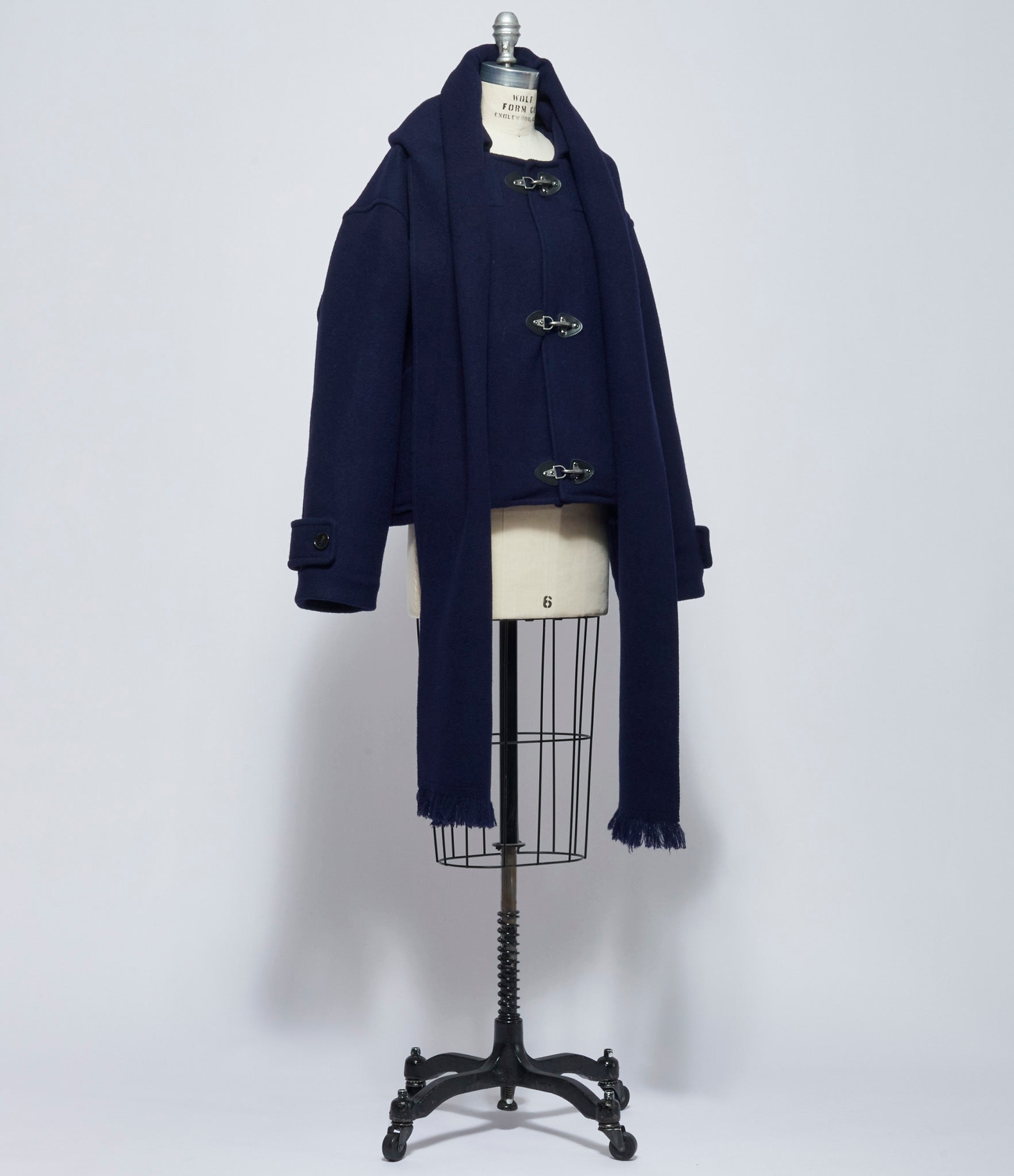Julie Kegels Womens Victor Short Duffel Coat