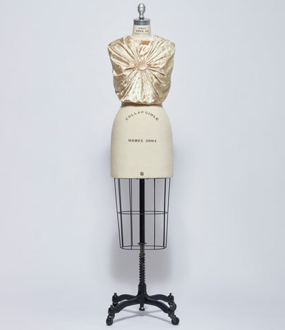 Julie Kegels Womens Gold Tilda Top