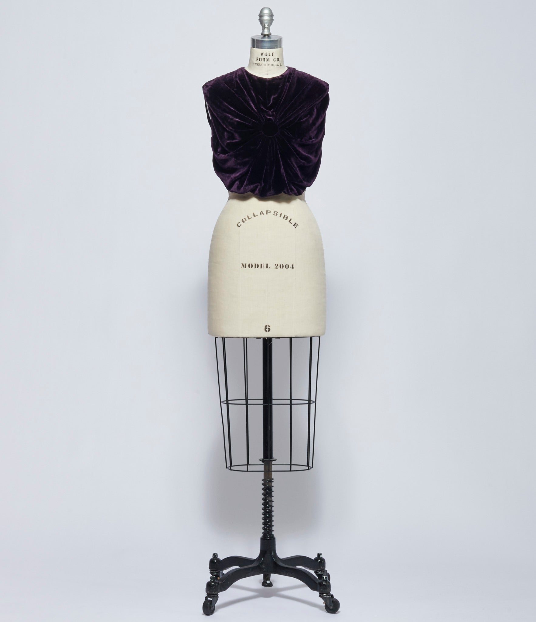 Julie Kegels Womens Aubergine Tilda Top