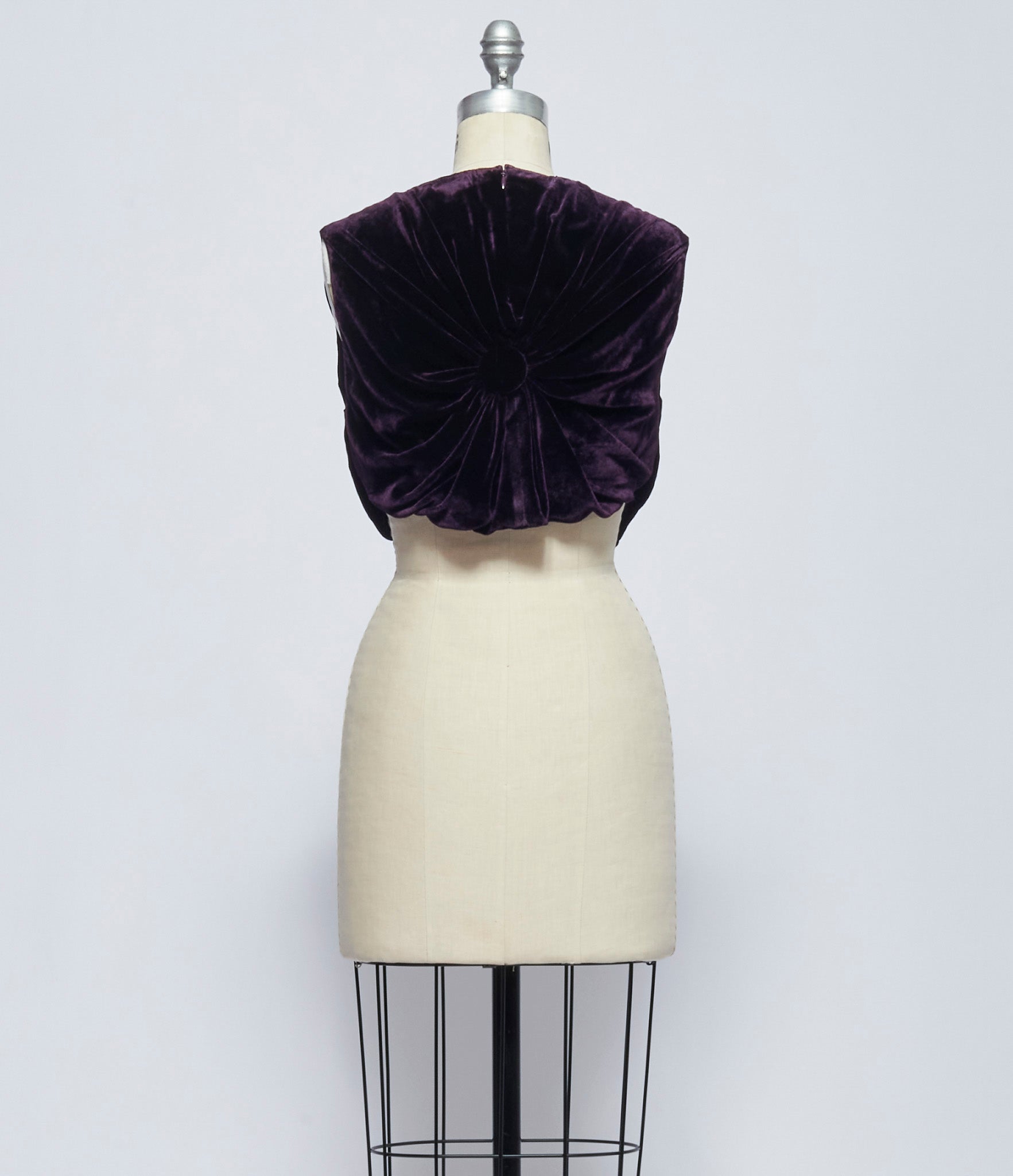 Julie Kegels Womens Aubergine Tilda Top