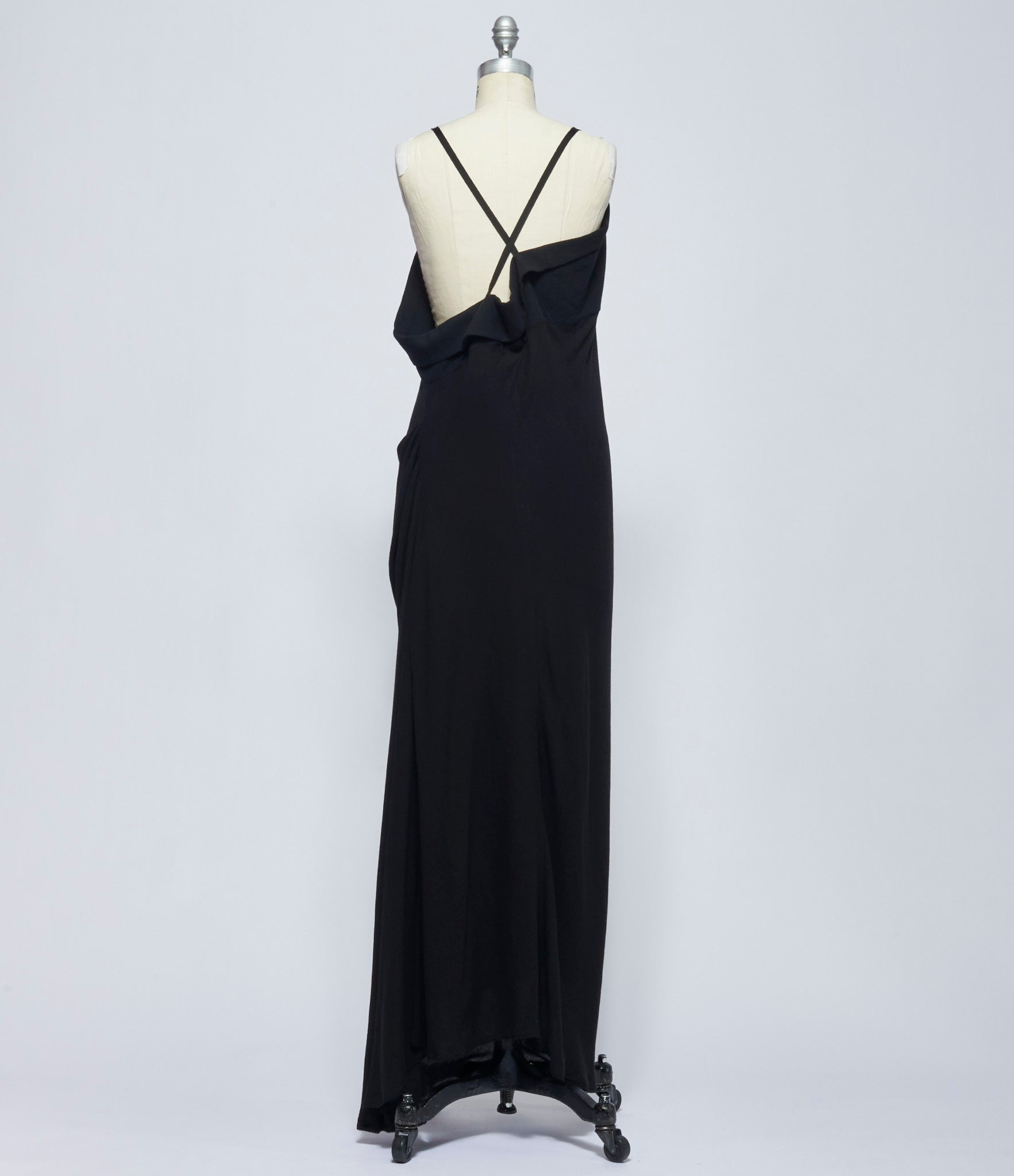 Marc Le Bihan Womens Noir Robe Tailleur Bretelle