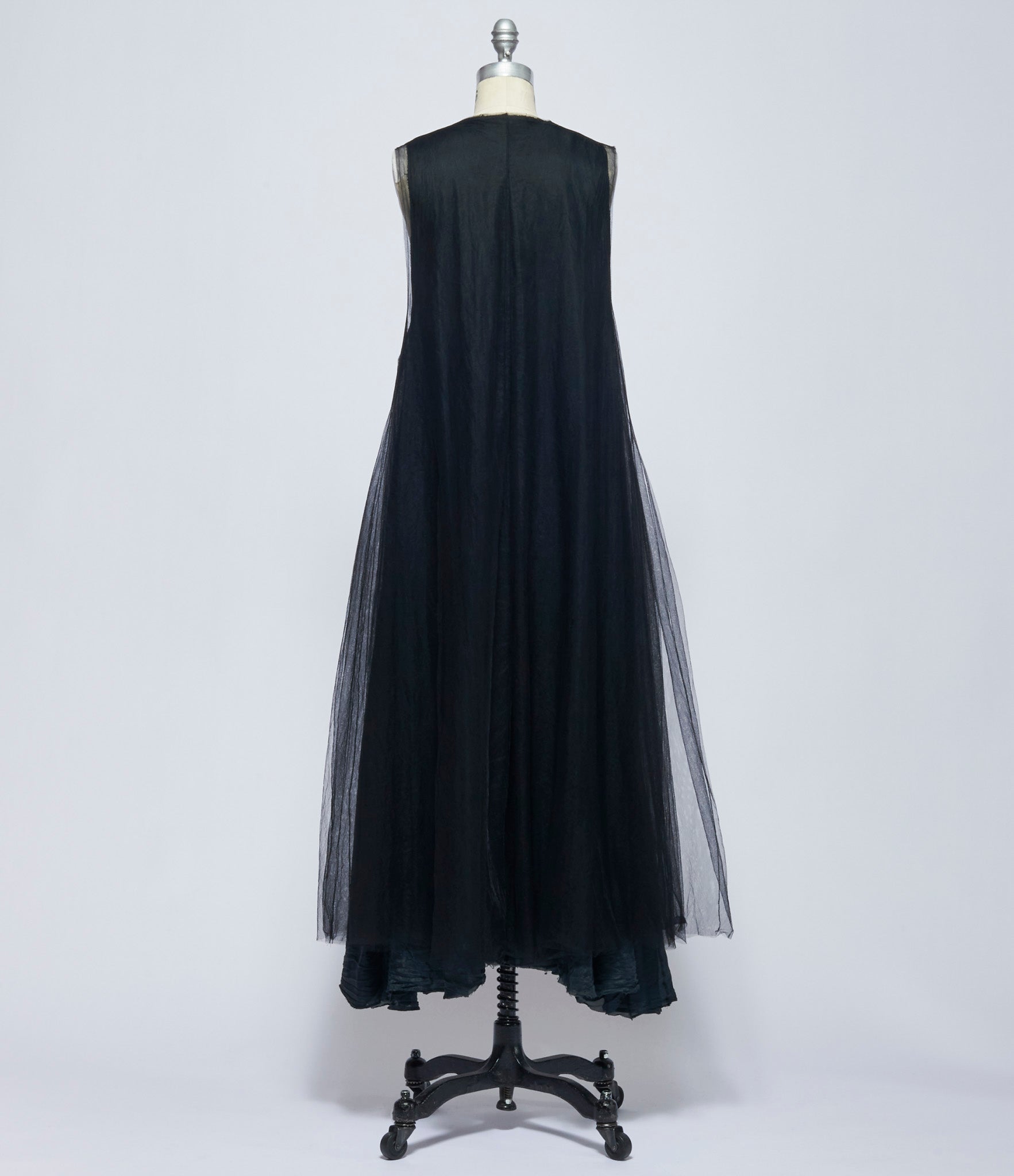 Marc Le Bihan Womens Black Robe Tulle