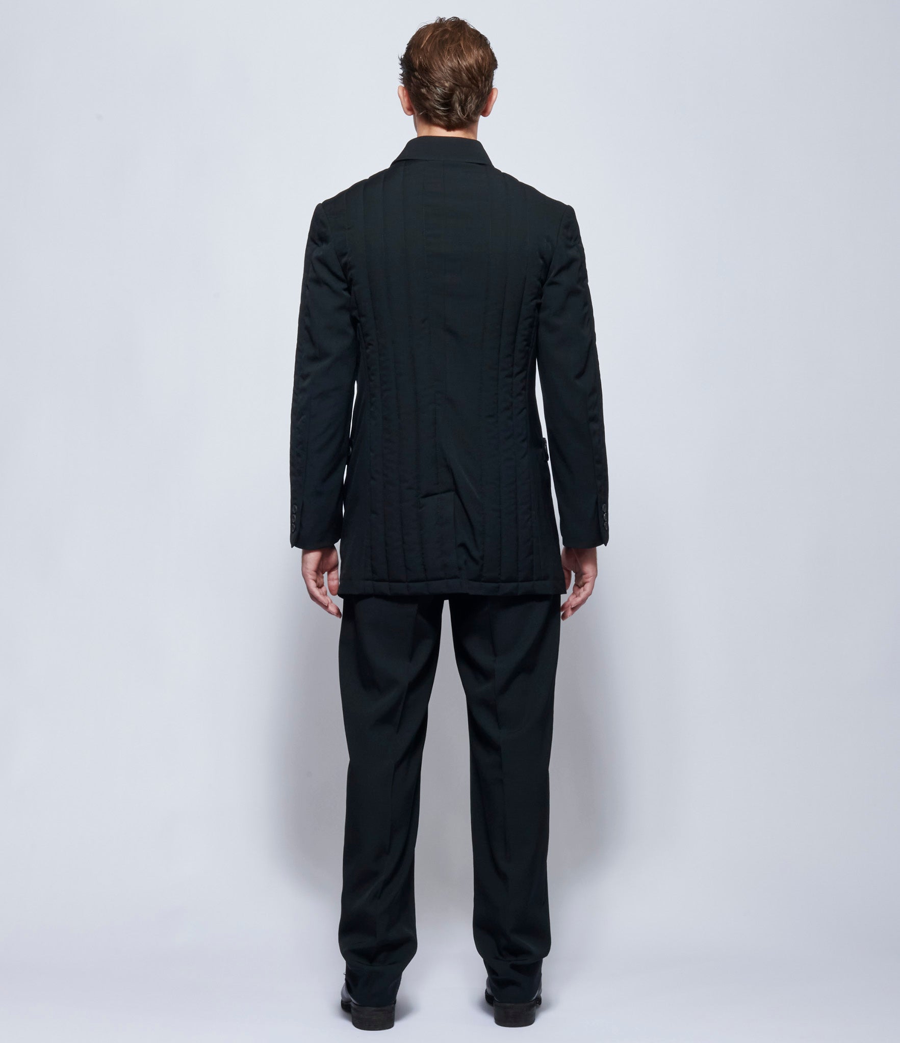 Yohji Yamamoto Mens Tab Detail Padded Jacket