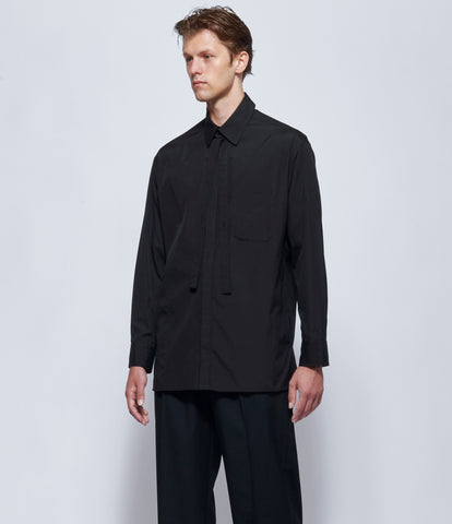 Yohji Yamamoto Mens Blouse with Tie