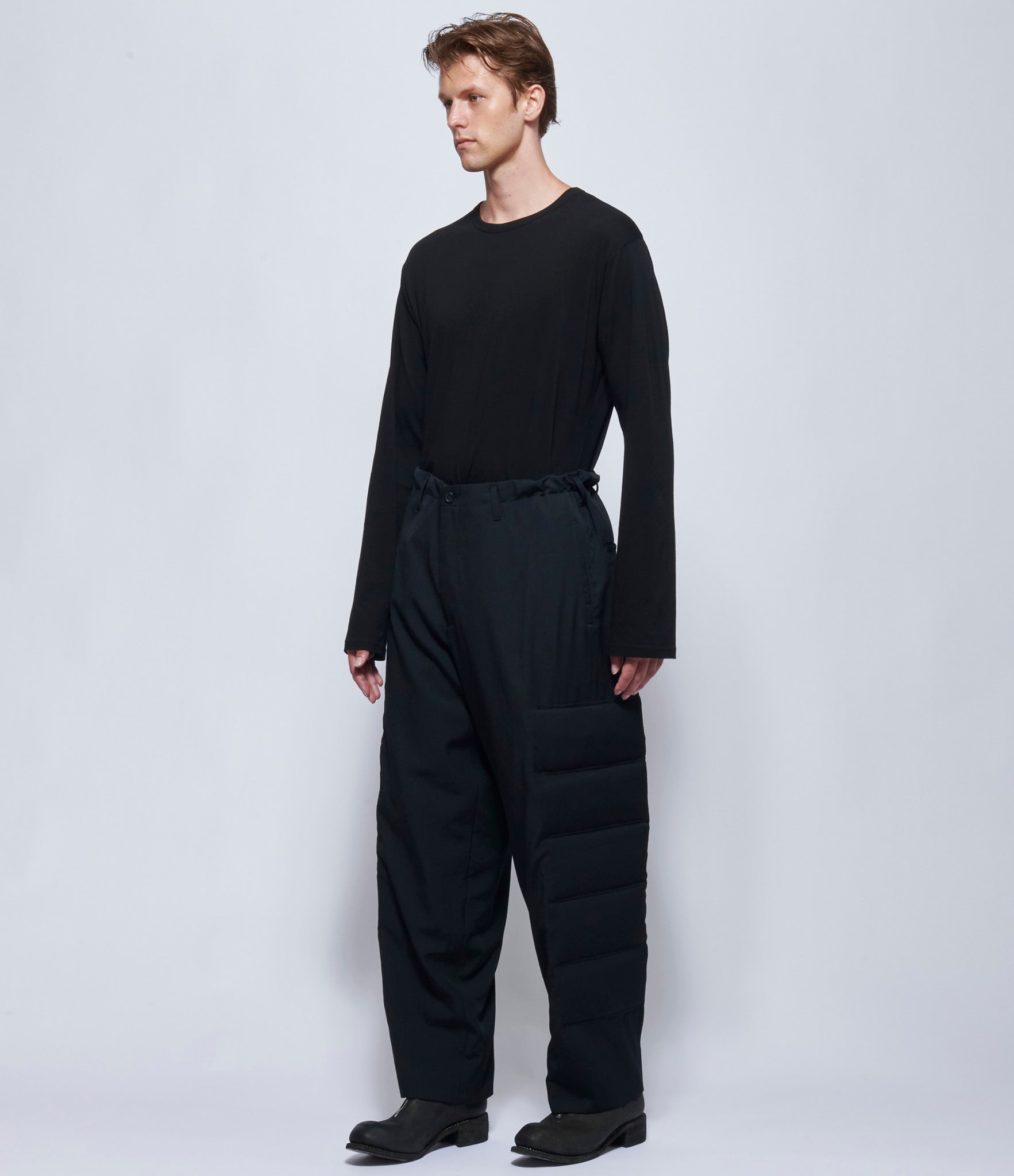 Yohji Yamamoto Mens Side Padded Pants