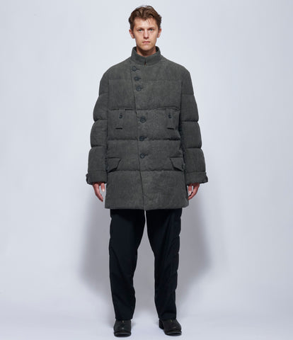 Yohji Yamamoto Mens Horizontal Padded Jacket