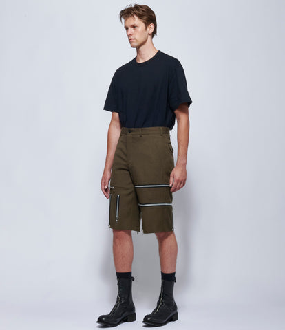 Comme Des Garcons Homme Plus Zipper Shorts