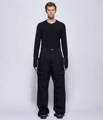 Rick Owens Mens Pantaloni Stefan Cargo