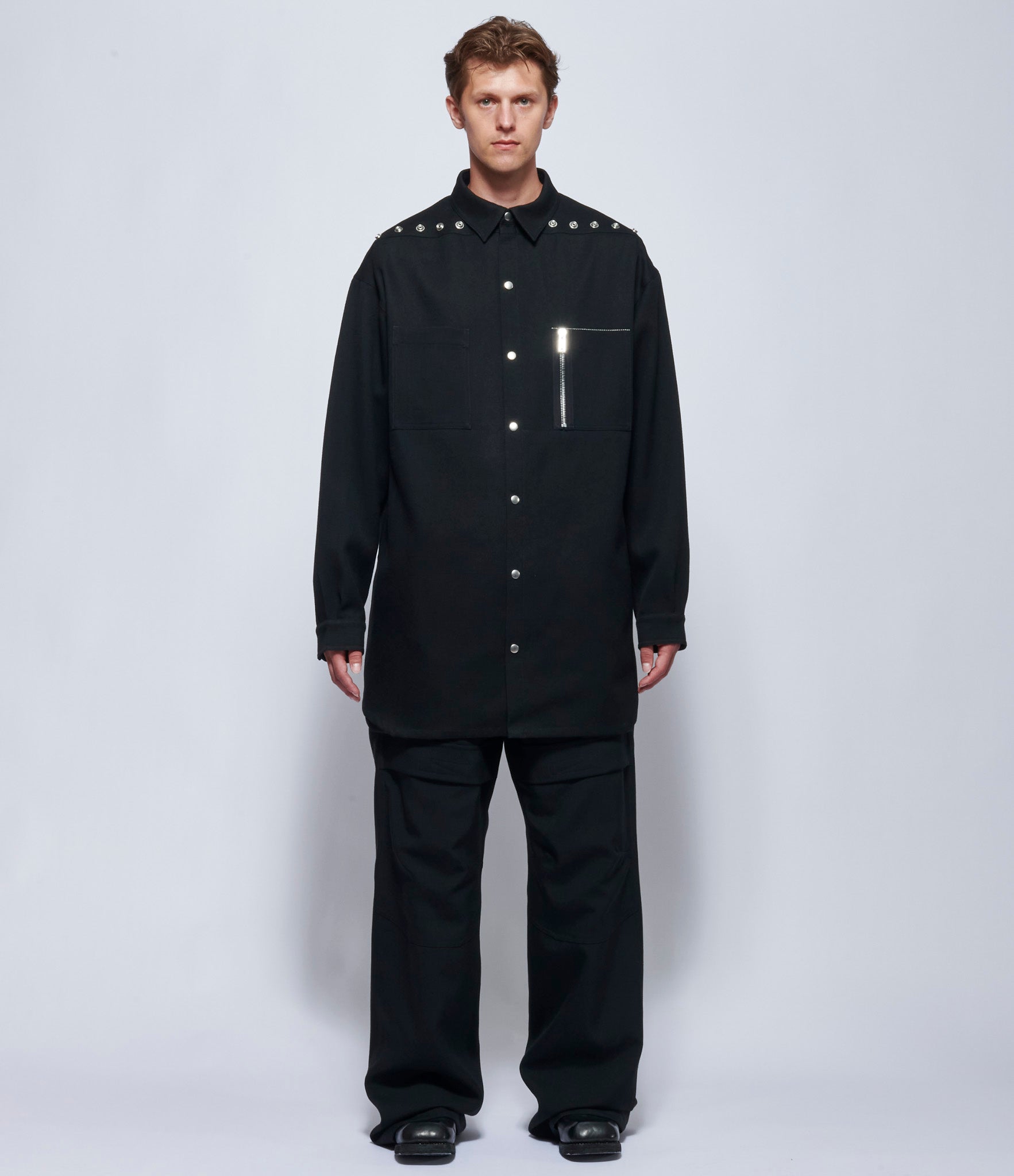 Rick Owens Mens Giacca Oversized Outershirt