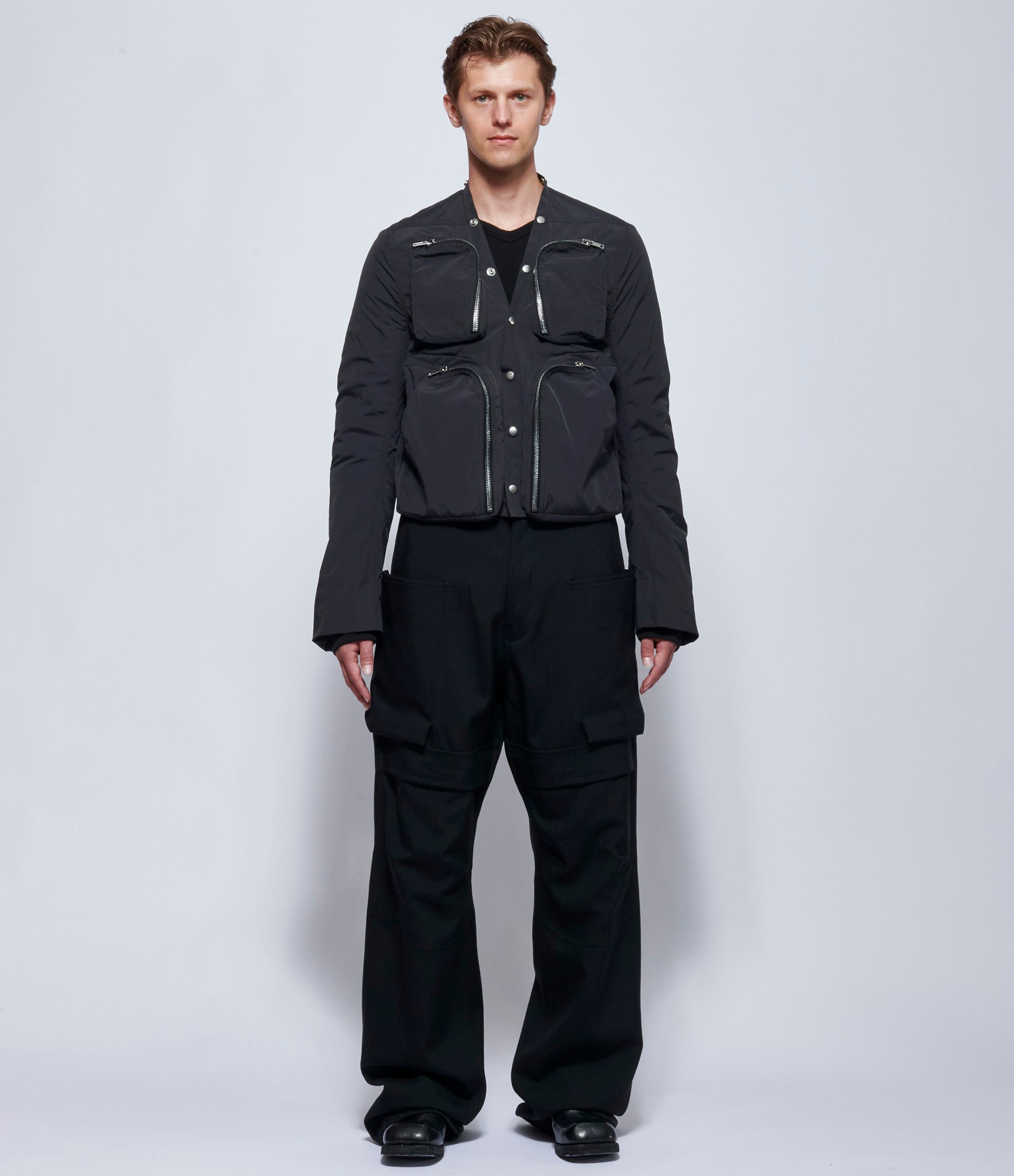 Rick Owens Mens Giacca Imbottita Cargo Jacket