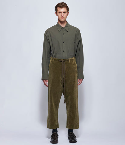 Uma Wang Mens Mustard Perch Pants