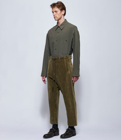 Uma Wang Mens Mustard Perch Pants