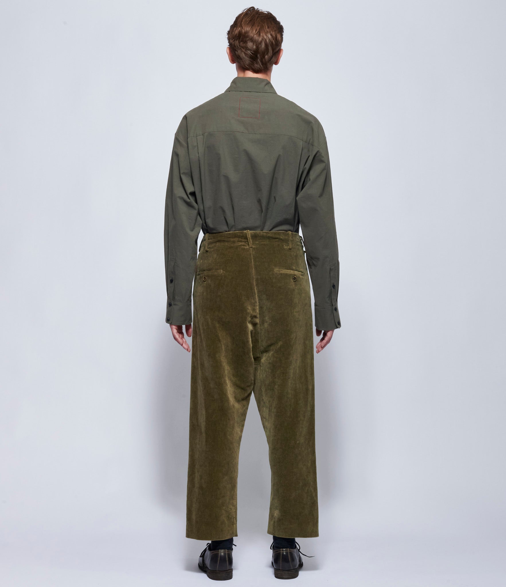 Uma Wang Mens Mustard Perch Pants