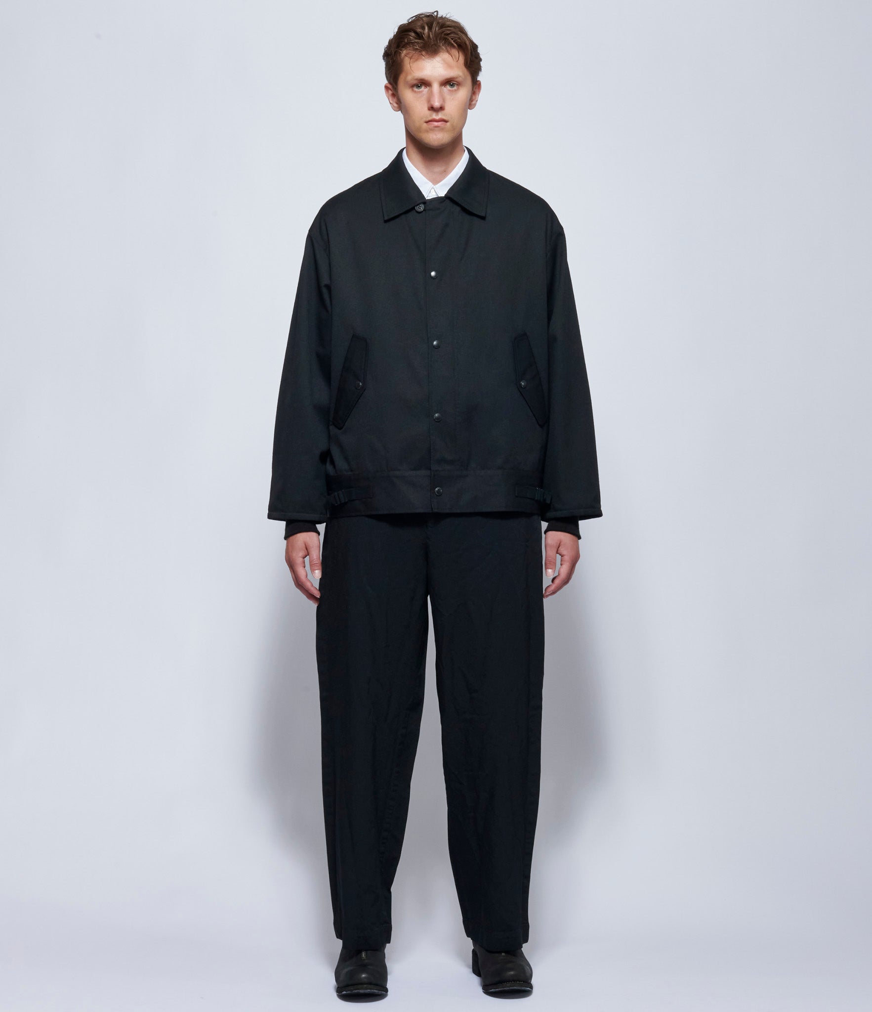 Comme Des Garcons Homme Buckled Hem Jacket