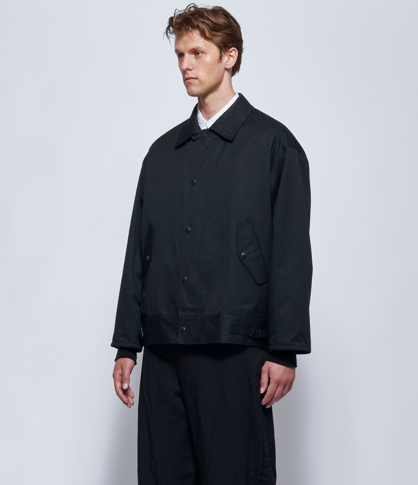 Comme Des Garcons Homme Buckled Hem Jacket