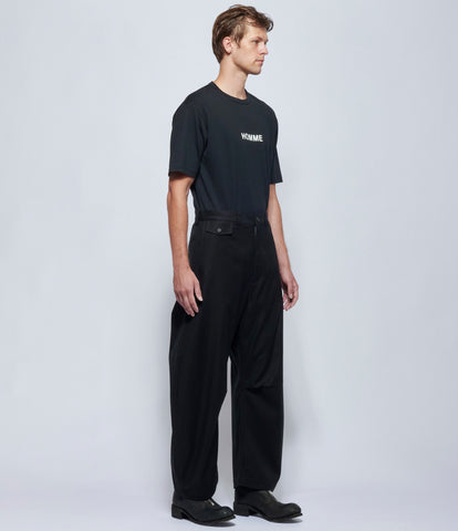 Comme Des Garcons Homme Curved Pants