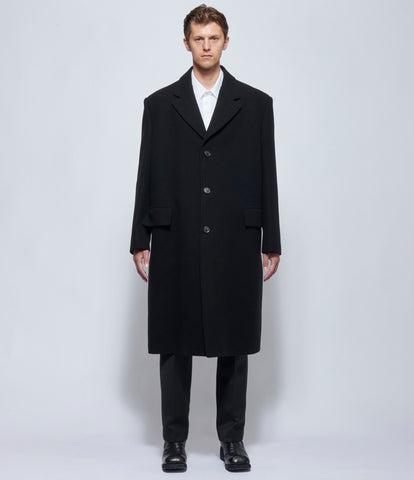 MM6 Maison Margiela Mens Long Wool Coat