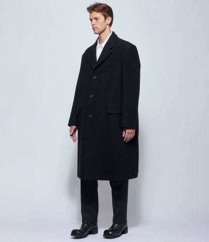 MM6 Maison Margiela Mens Long Wool Coat