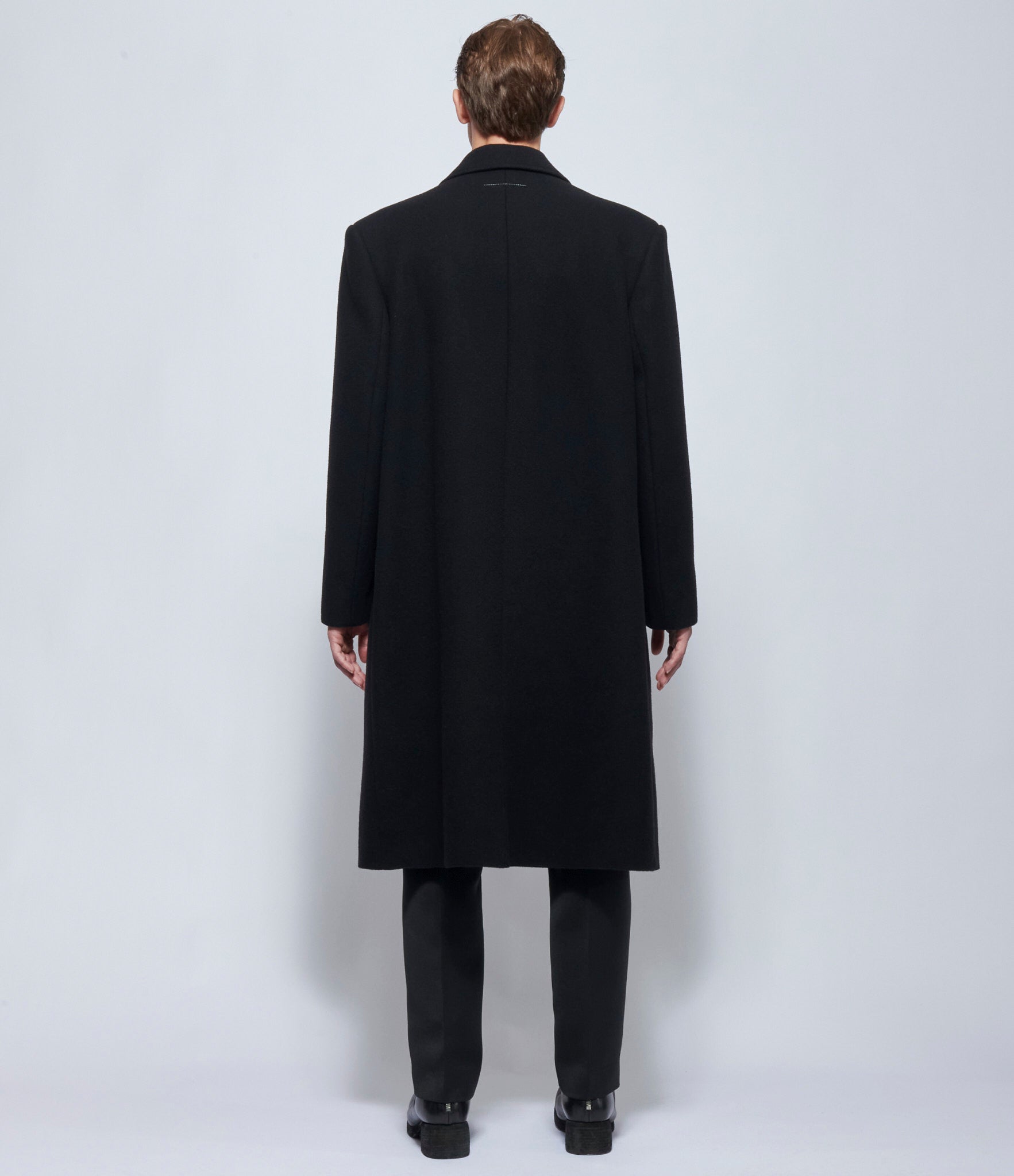 MM6 Maison Margiela Mens Long Wool Coat