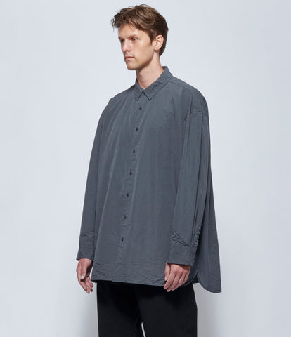 Casey Casey Mens Hamnet Paper Cotton Blue Skull Shirt